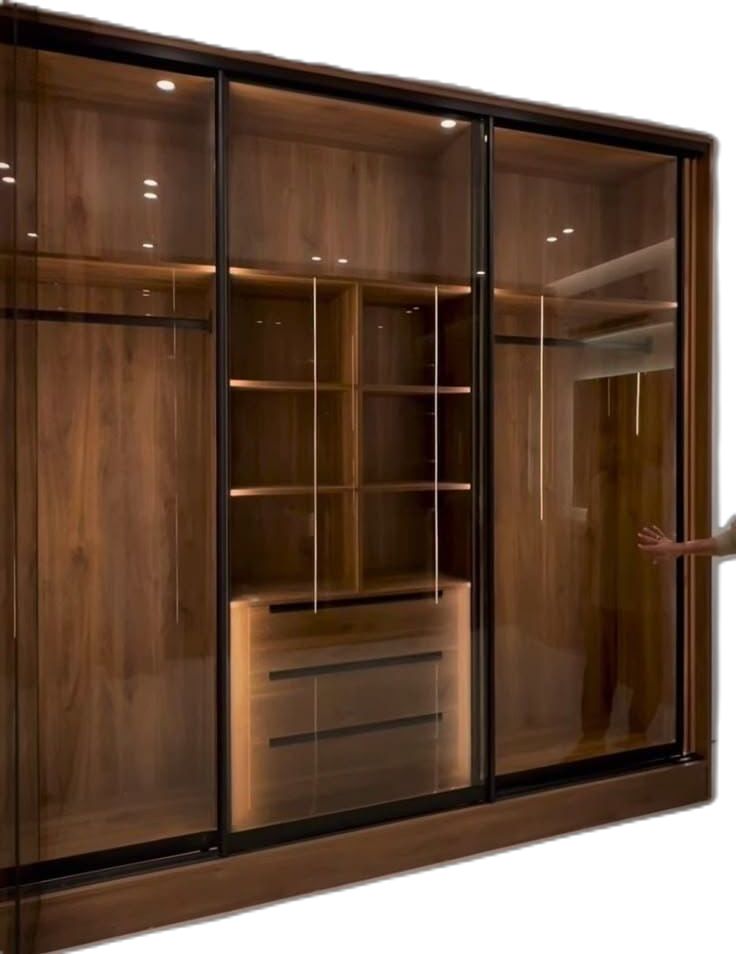 کمددیواری هایگلاس و فریم لس وگرندوود 11